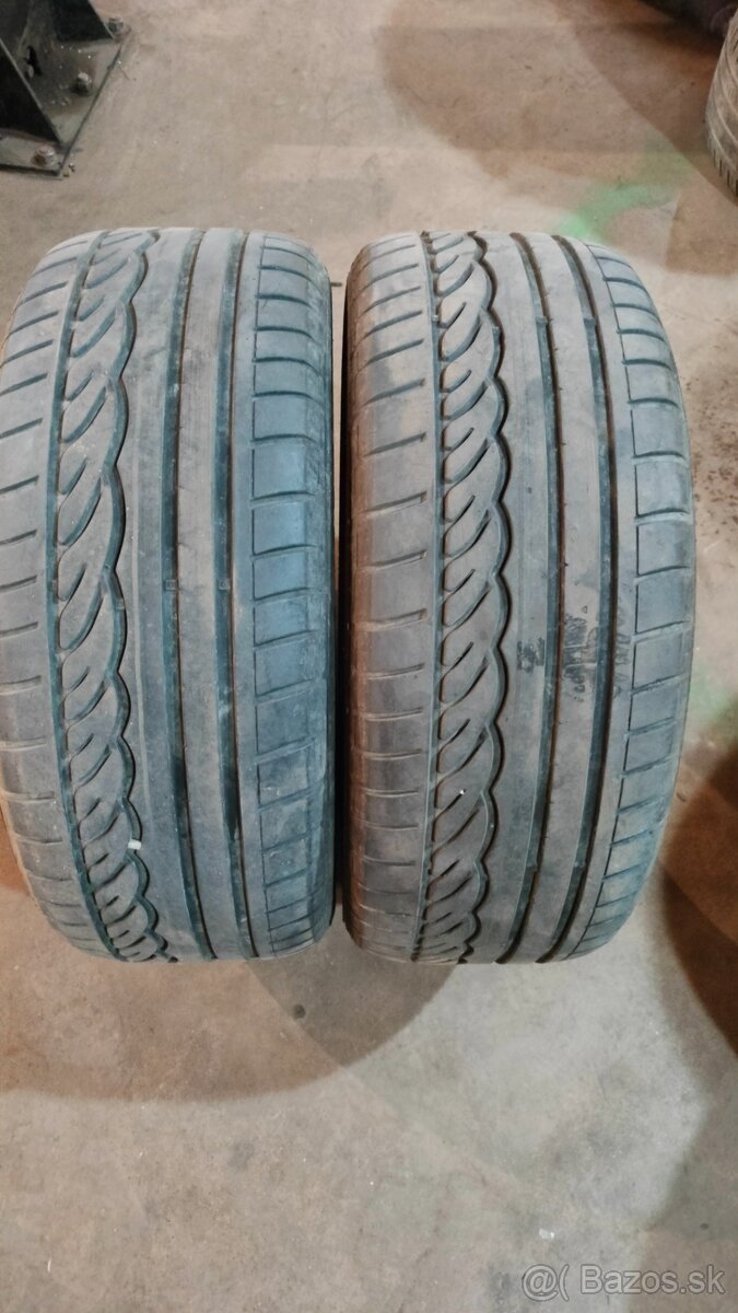 Predám 2 ks letných pneu Dunlop 225/50 r17