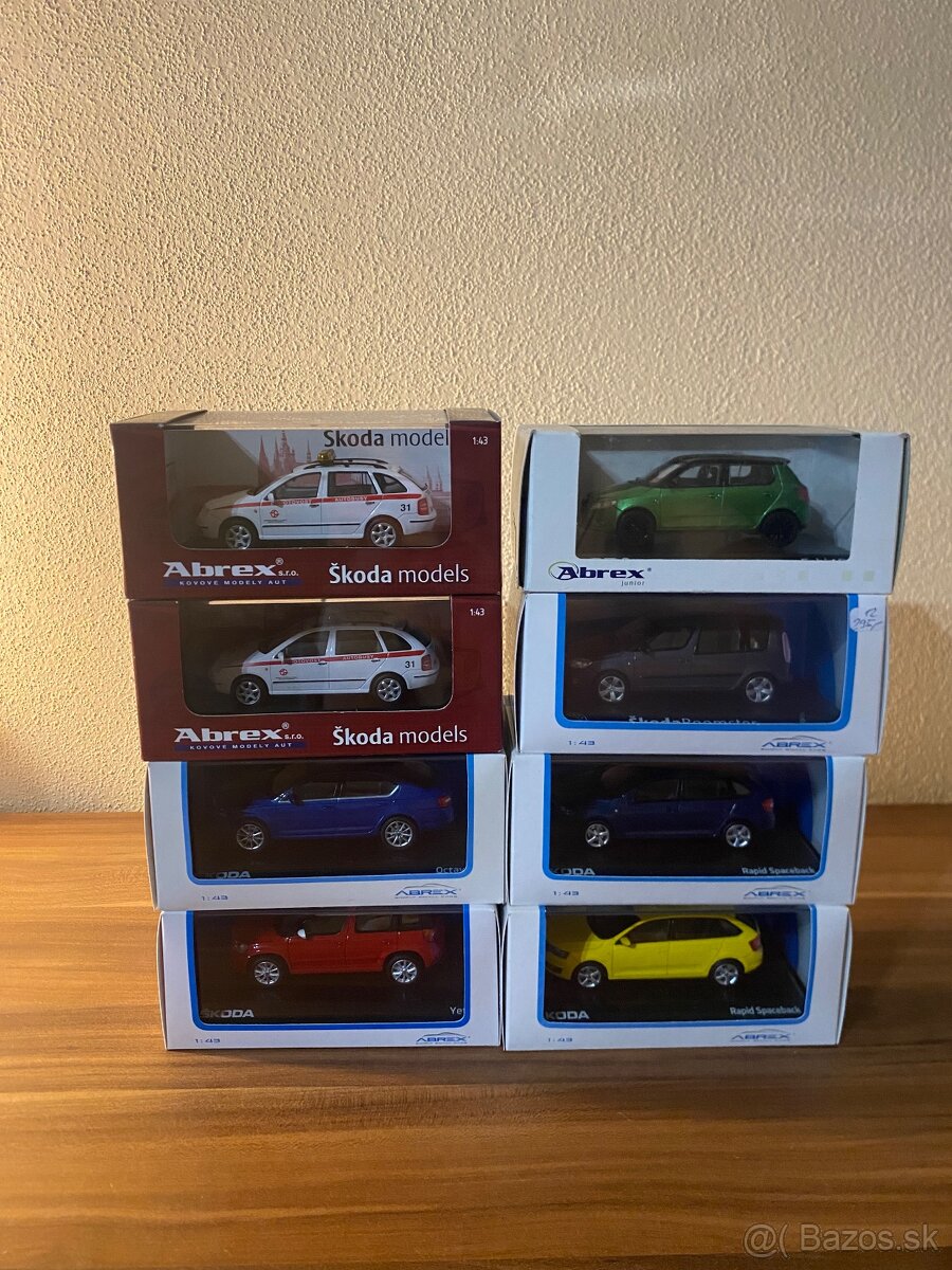 Modely Škoda Abrex 1:43