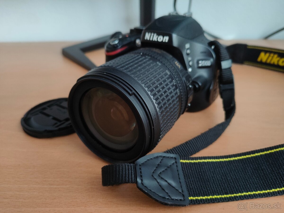 Nikon D5100 a objektív 105mm