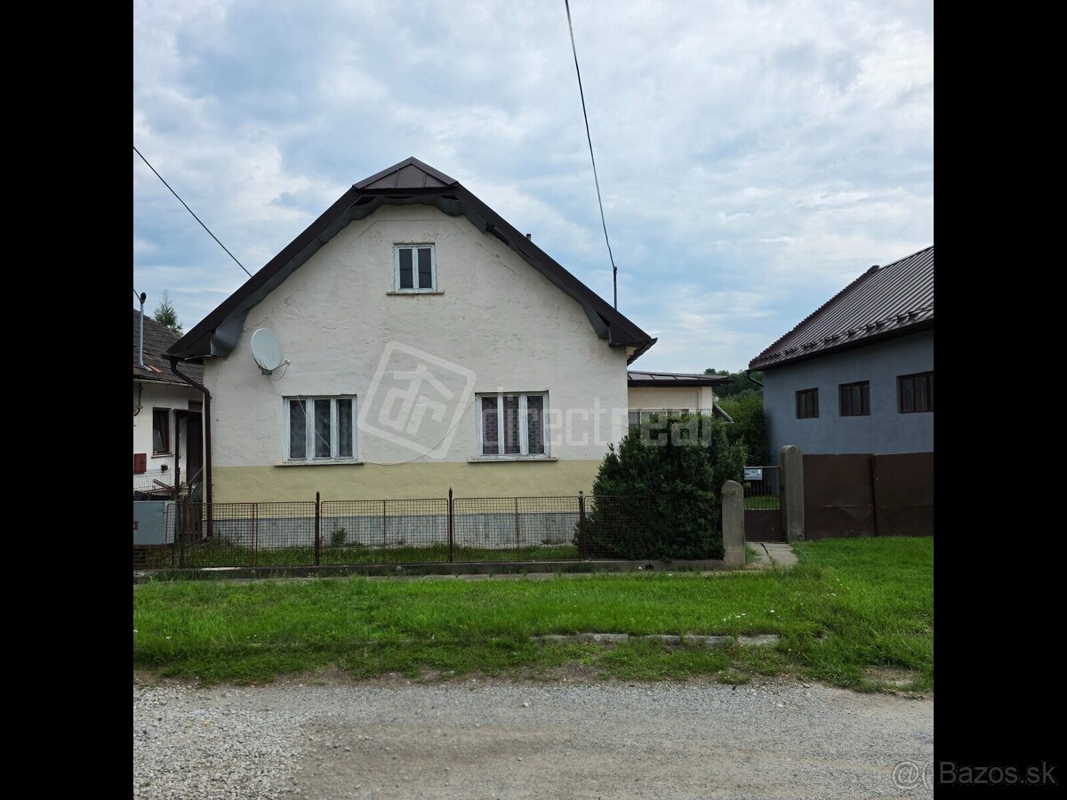 Starší rodinný dom s pozemkom- skvelá šanca na nový…