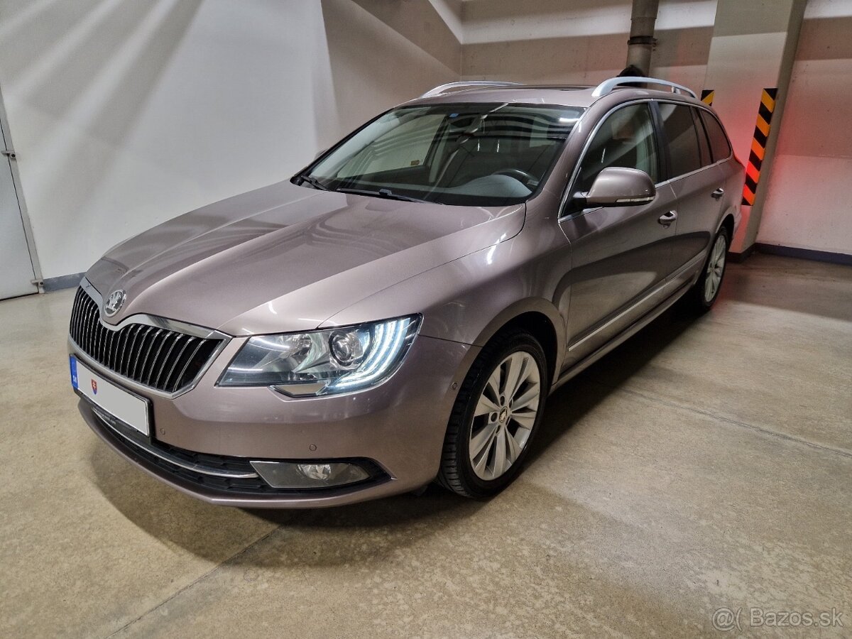Škoda Superb 2,0 TDI 125kW DSG Pano Bi-xenon Koža combi
