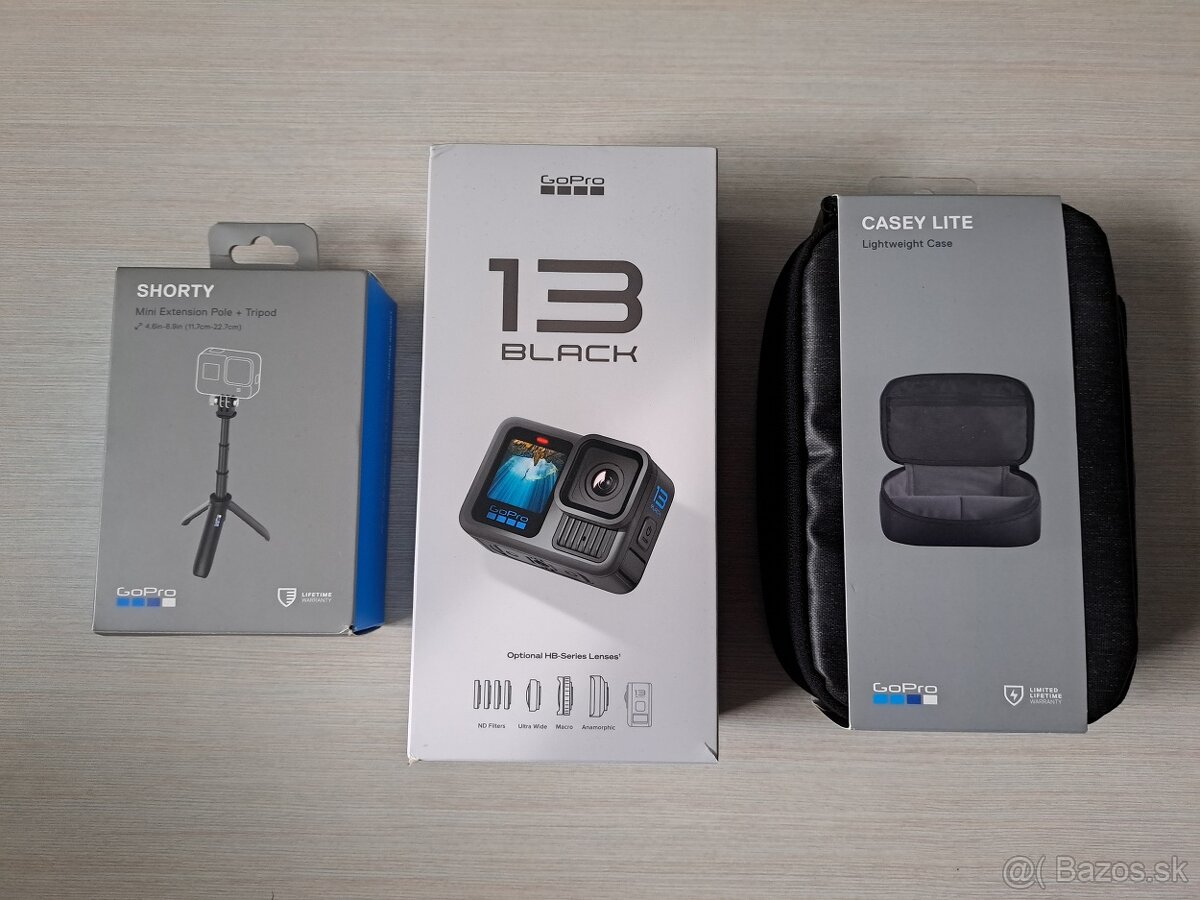Predám kameru GoPro HERO 13 black + príslušenstvo
