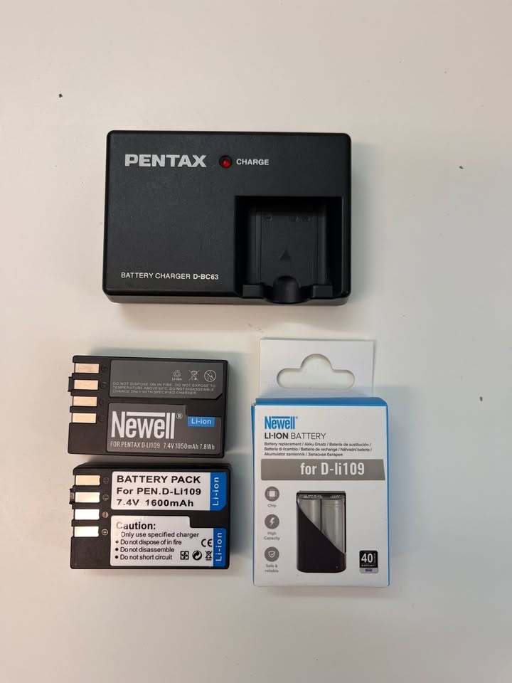PENTAX Nabíjačka D-BC63 a batérie D-Li109