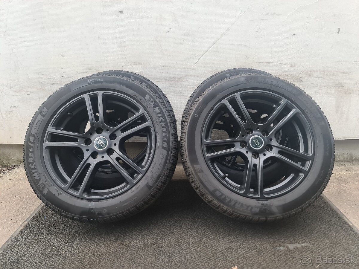5X112 R17 ALUTEC + ZIMNE PNEUMATIKY 225/50 R17