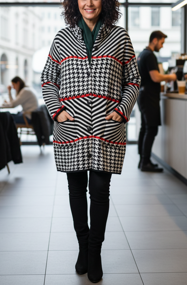 Dlhý sveter / kabát XL 42