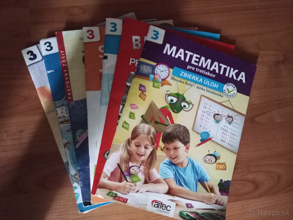 predám prac. zošity pre 3 . ročník