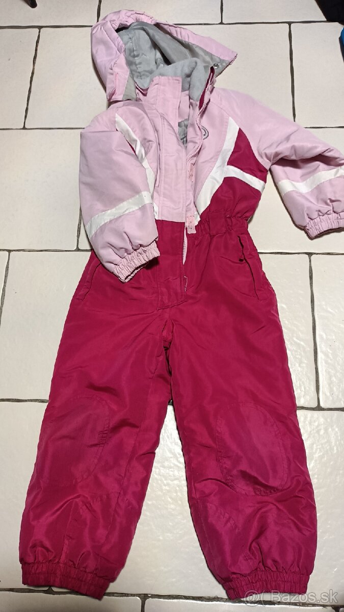 Lyžiarska kombinéza 116 dievča