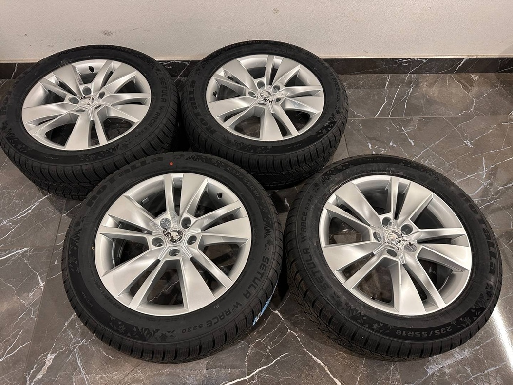 565601025 original kolesa škoda kodiaq r18 zimní