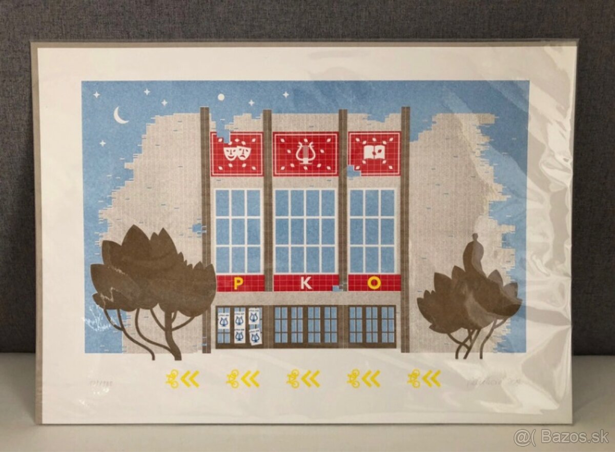 Grafika Čierne diery PKO