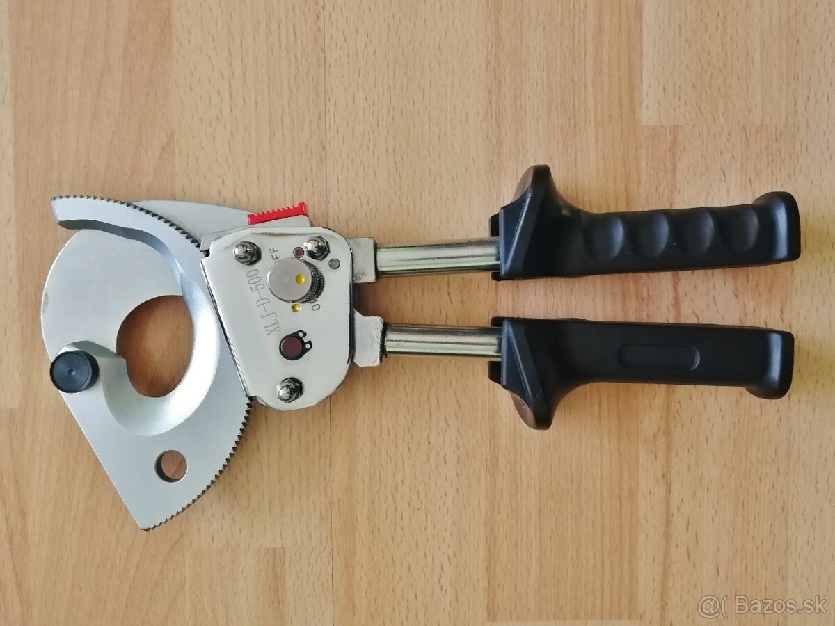 Strihacie račňové kliešte na káble 500 mm2