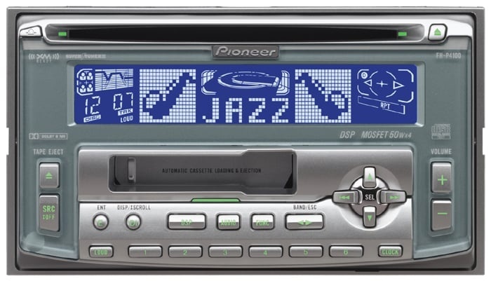 Autoradio Pioneer 2din s CD a kazeta zaujimavy kus