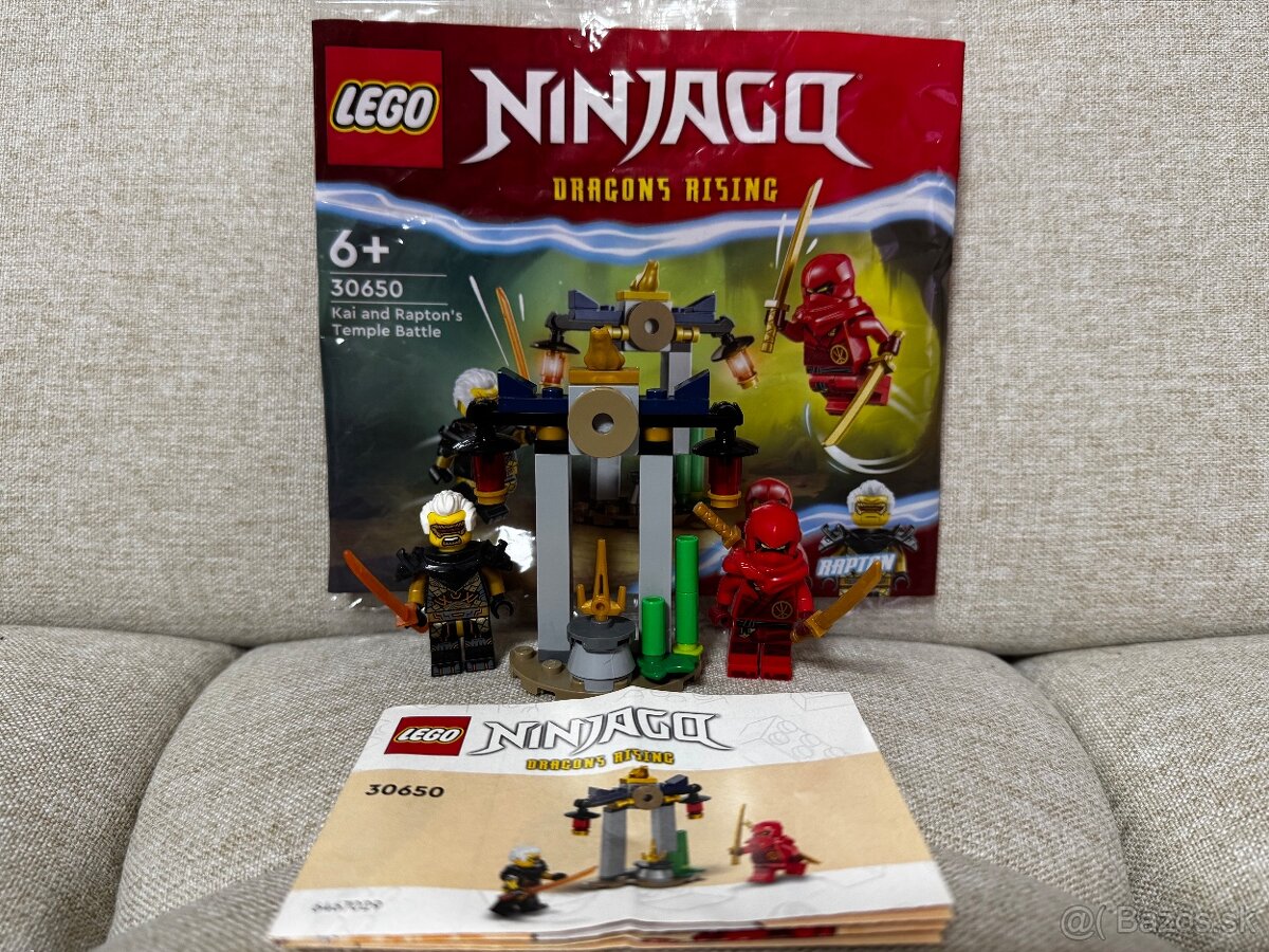 ego Ninjago 30650 - Kai and Rapton’s tempe Battle / Kai a bi