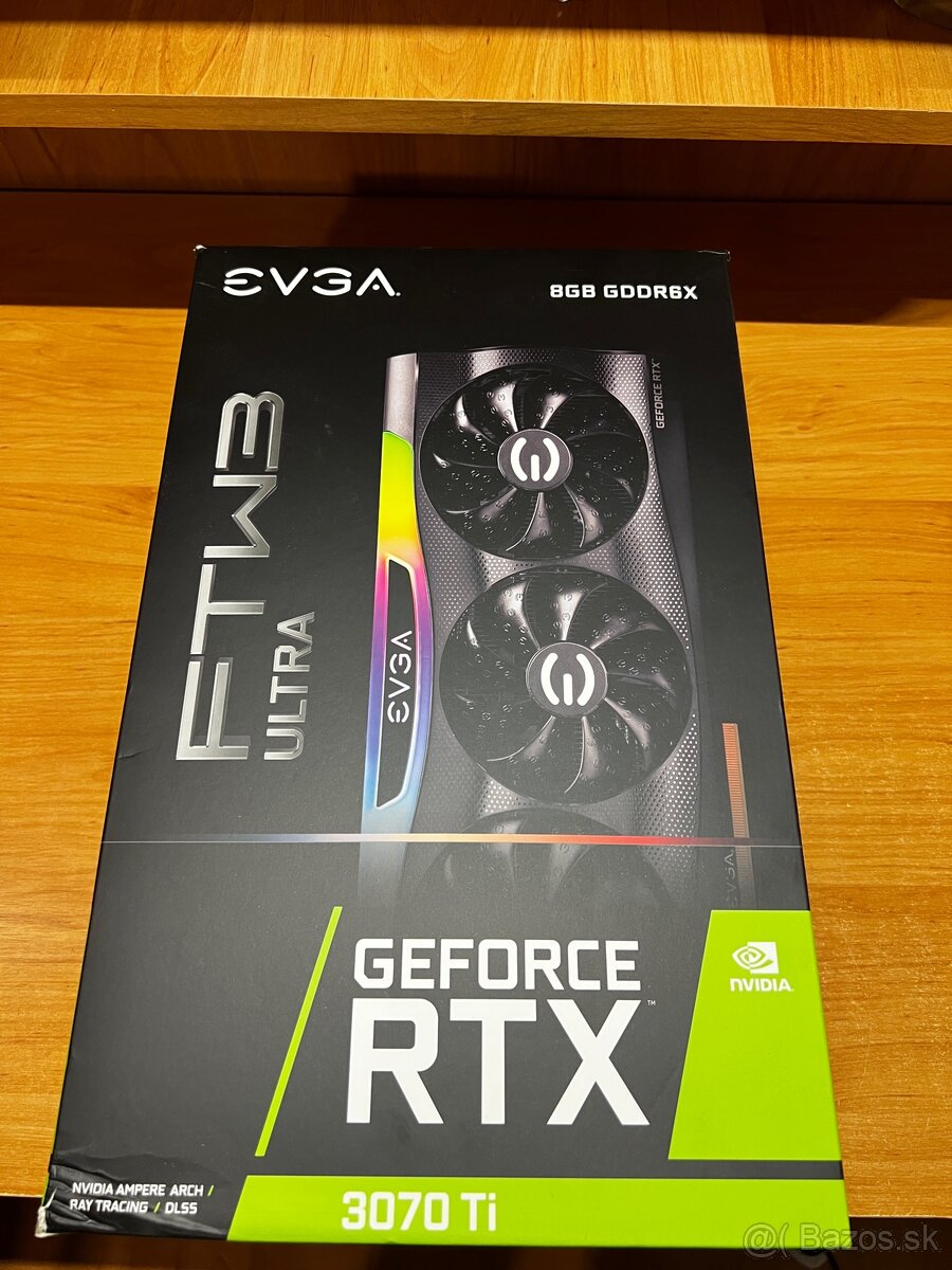 EVGA NVIDIA GeForce RTX 3070Ti 8GB GDDR6X FTW3 Ultra