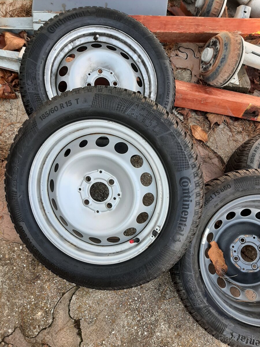 KOLESÁ NA PRÍVESNÝ VOZÍK rozteč 4 x 100 R14 aj R13