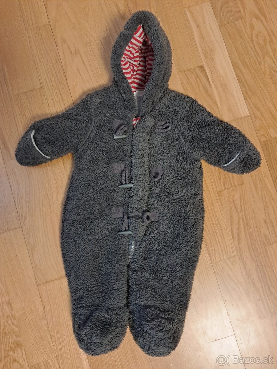 Zimný overal - plyšový 62