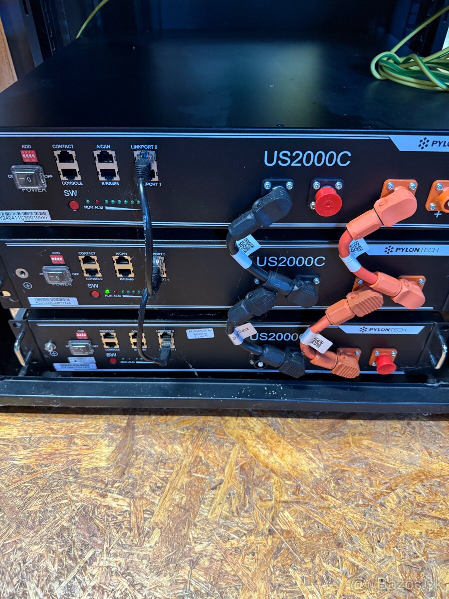 Batéria LiFePO4 Pylontech US2000C 48V 50Ah 2,4kWh