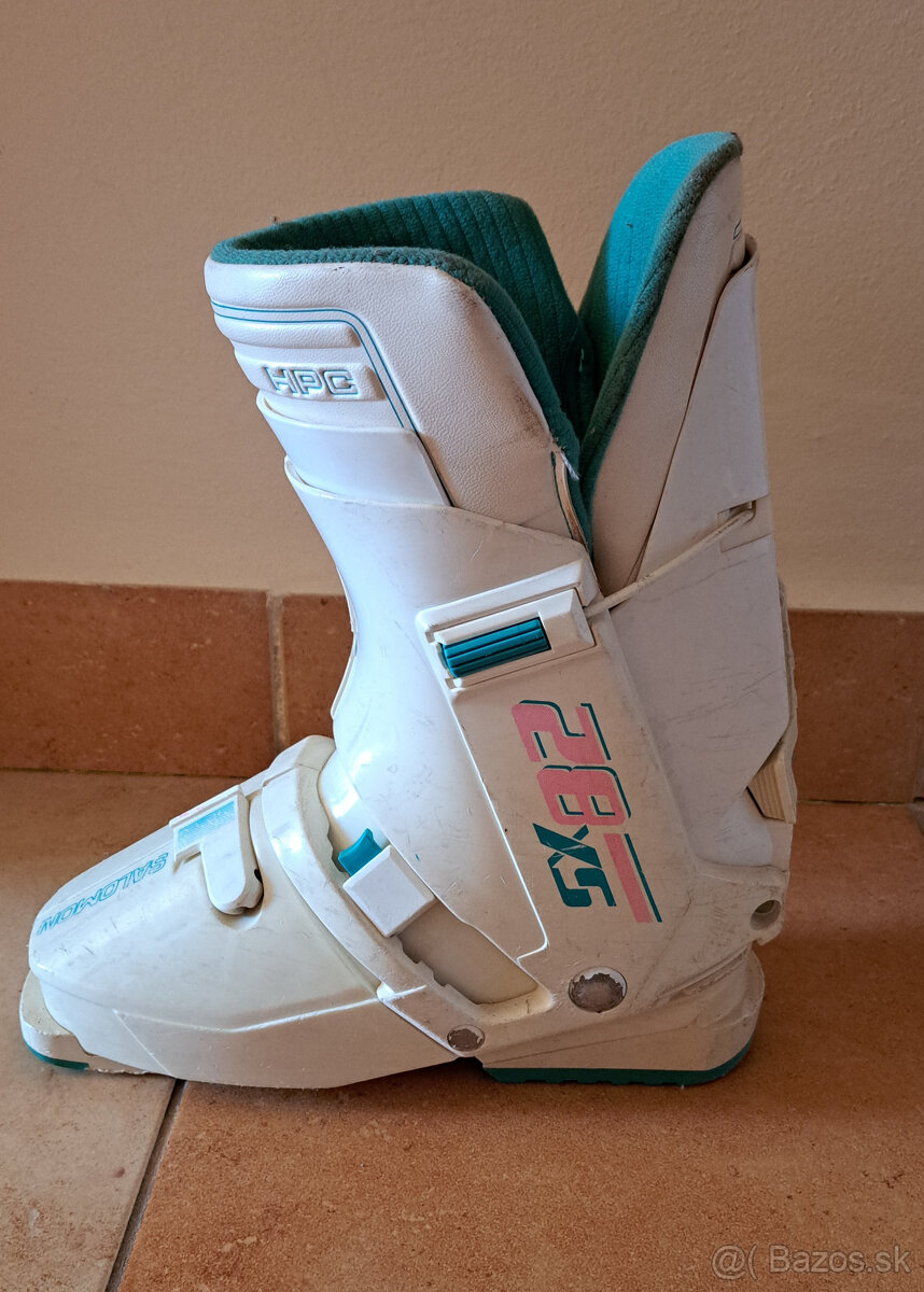 dievčenské lyžiarske topánky
