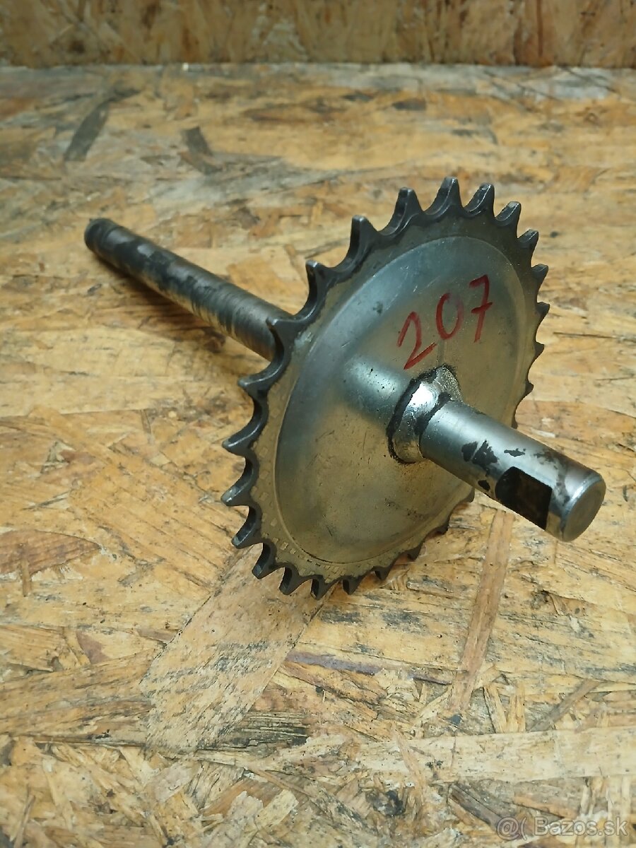 Babetta 207 hriadeľ šľapadiel