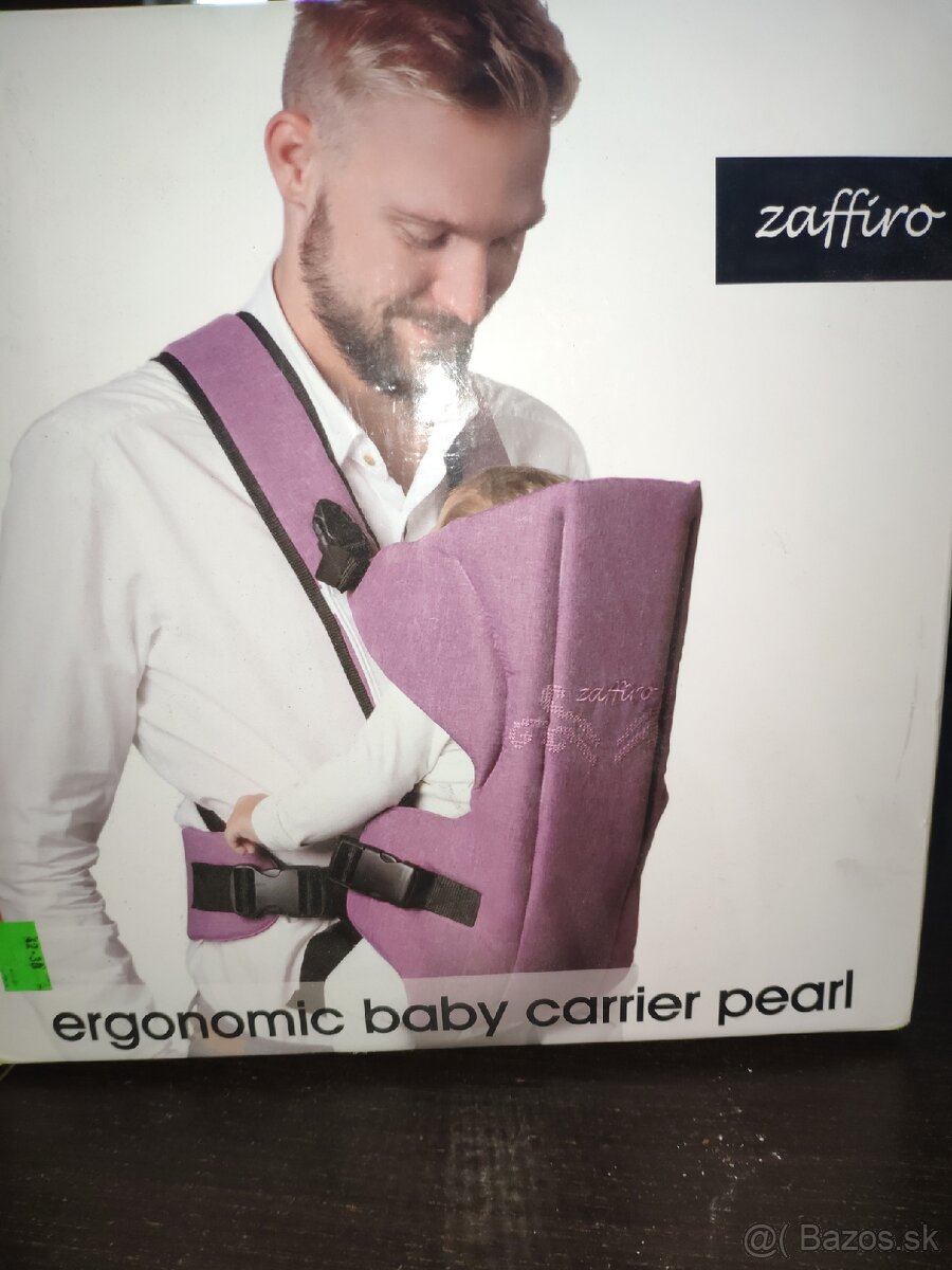 Ergonomický nosič Zaffiro Pearl – top stav