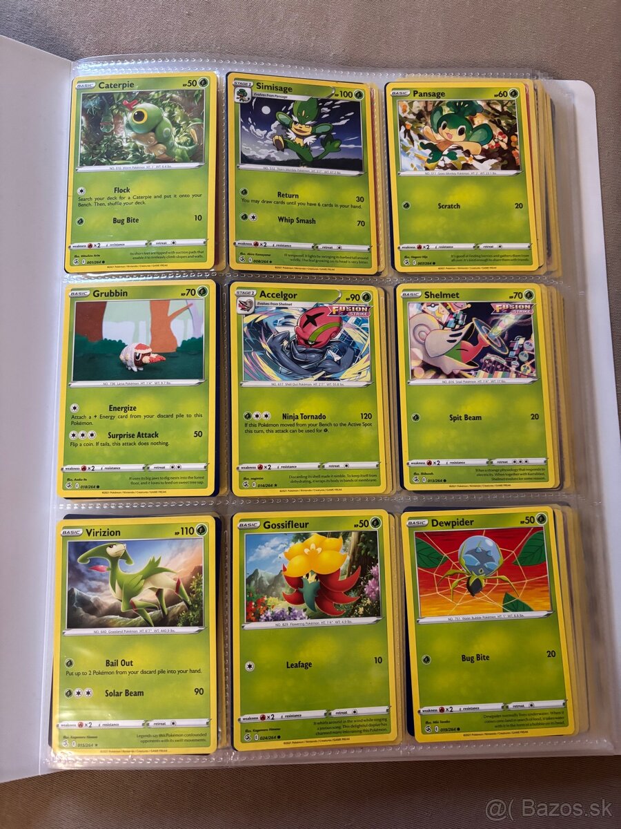 Pokémon karty Fusion Strike