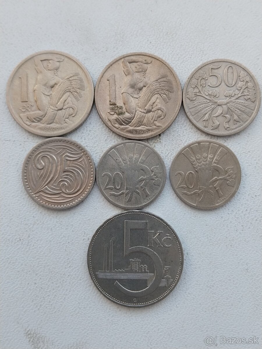 Mince čsr 1918 -1938