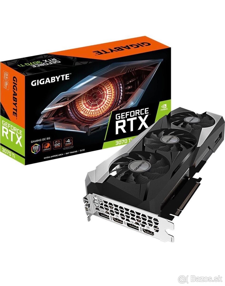GIGABYTE GeForce RTX 3070 Ti GAMING OC 8G