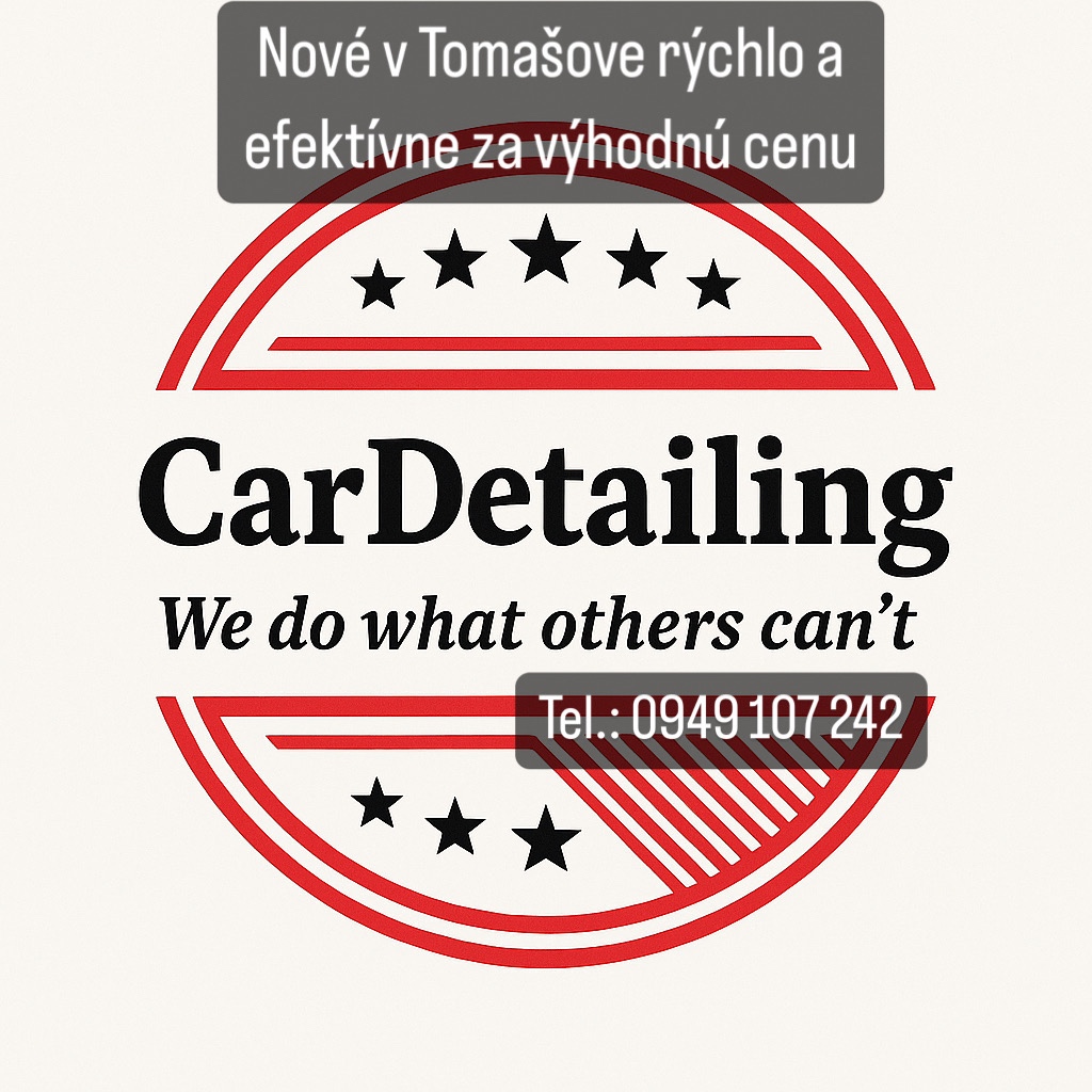 Auto Detailing v Tomašove