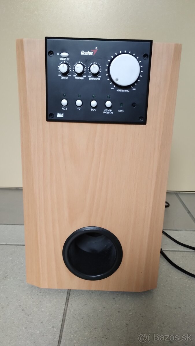 Predám aktívny subwoofer Genius