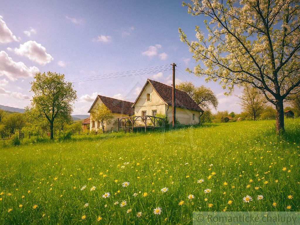 Pokoj, príroda a výhľady – útulná chalúpka v srdci Podpoľa