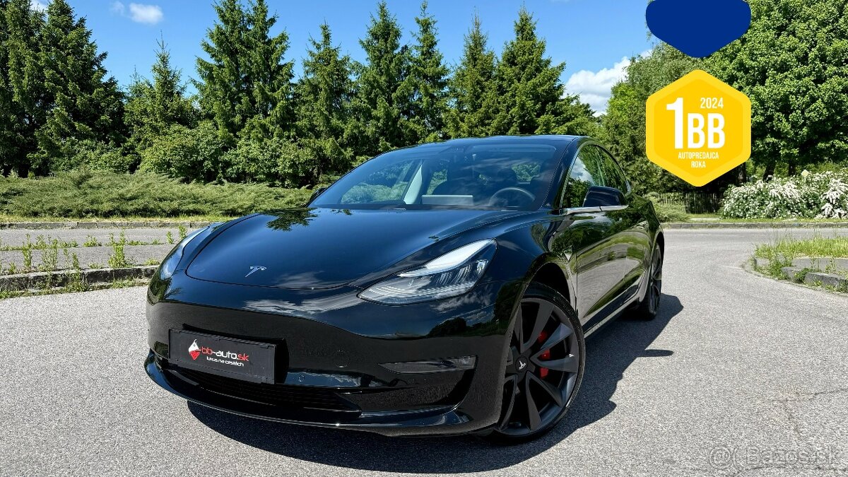 TESLA Model 3 PERFORMANCE DUAL MOTOR