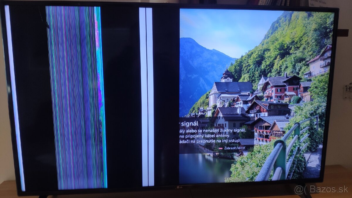 Predám pokazený TV LG 50UM7500PLA
