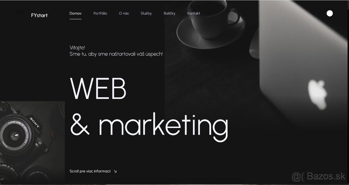 Fystart – webstránky, e-shopy, marketing, sociálne siete