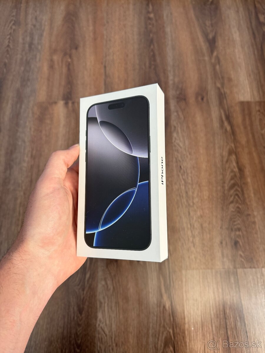 iPhone 16 pro max 256gb black