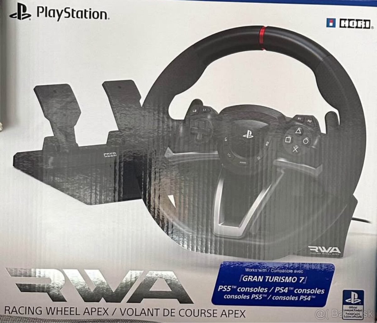 Playstation volant a pedále
