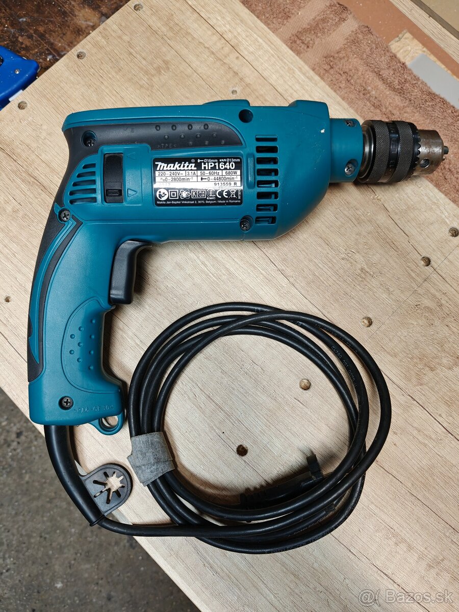 Vŕtačka Makita HP 1640