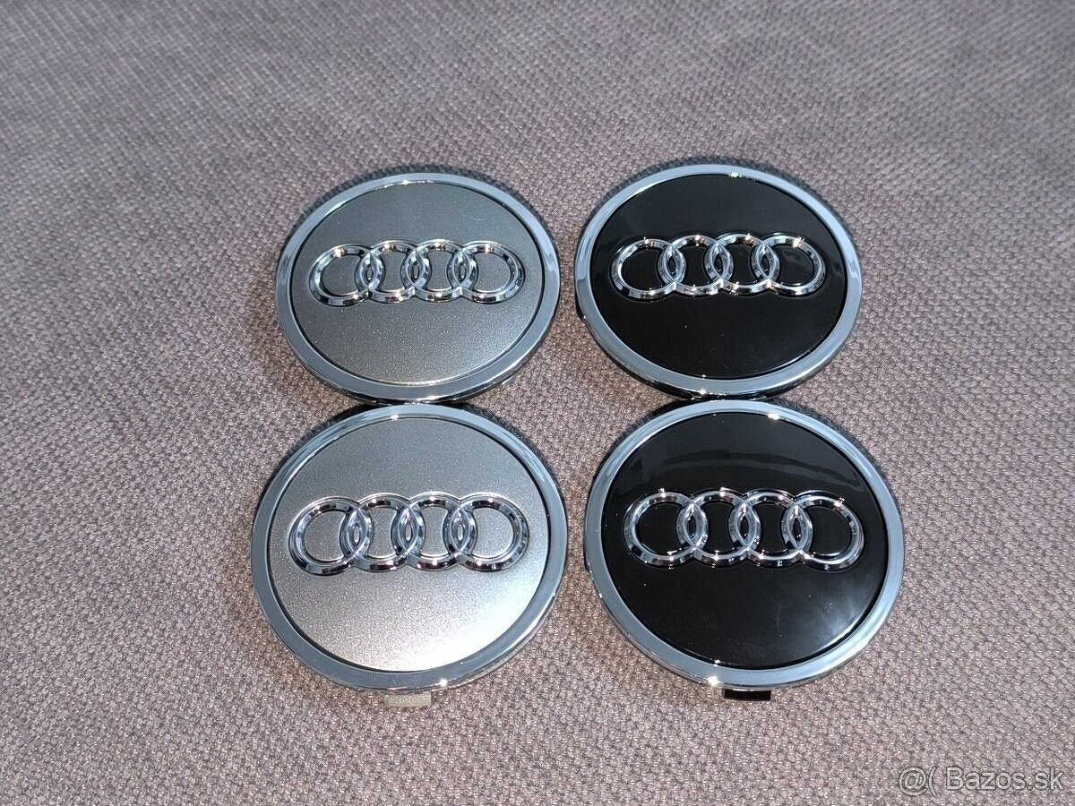 Stredové krytky Audi 61mm 4ks ( sada)