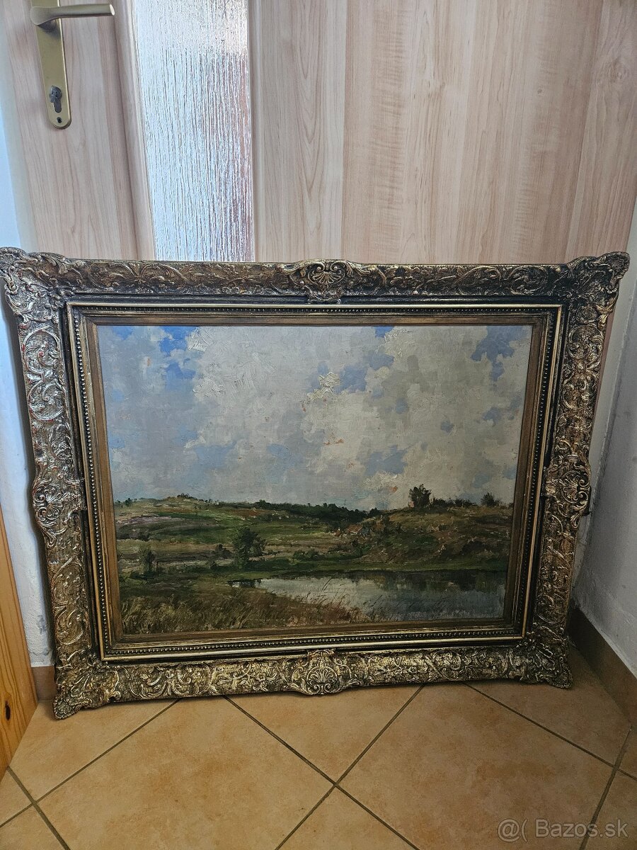 Malovany obraz signovany