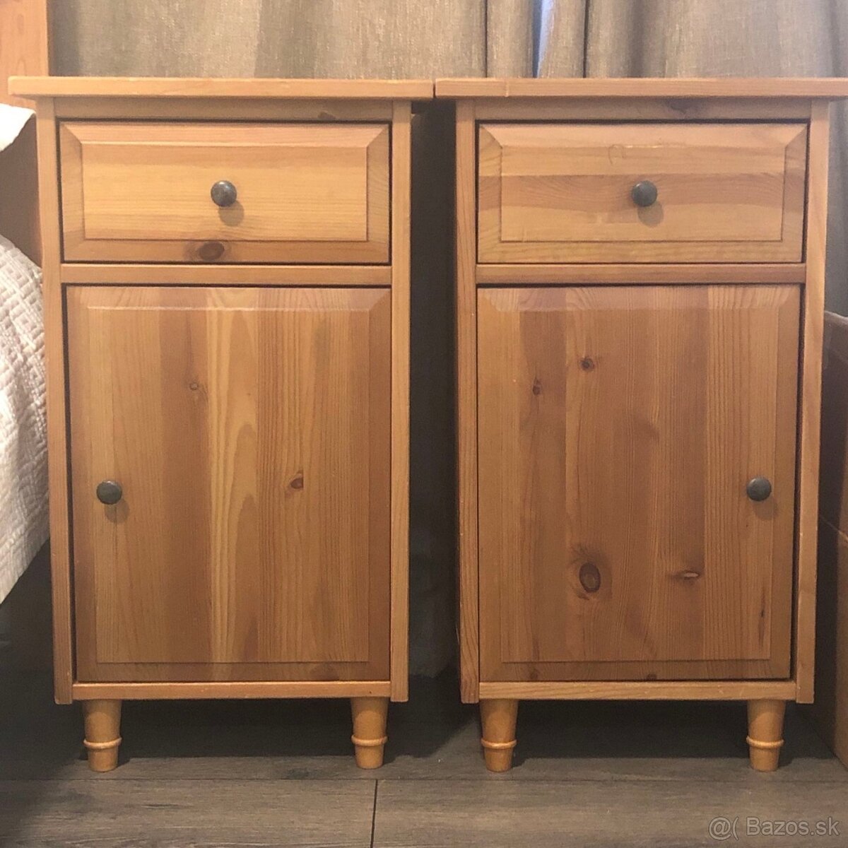 nočný stolík Leksvik Ikea - 2 kusy