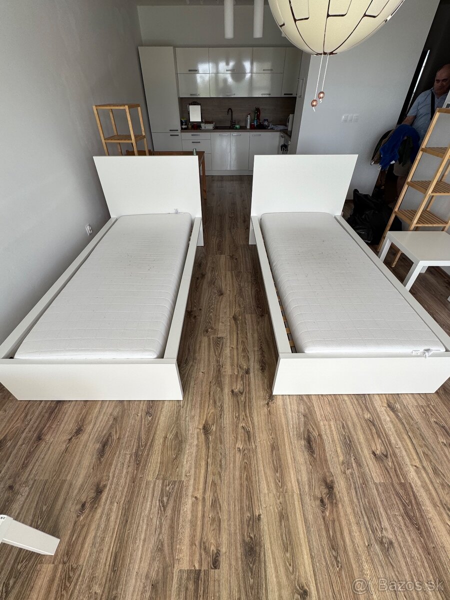 Ikea MALM postel 2x