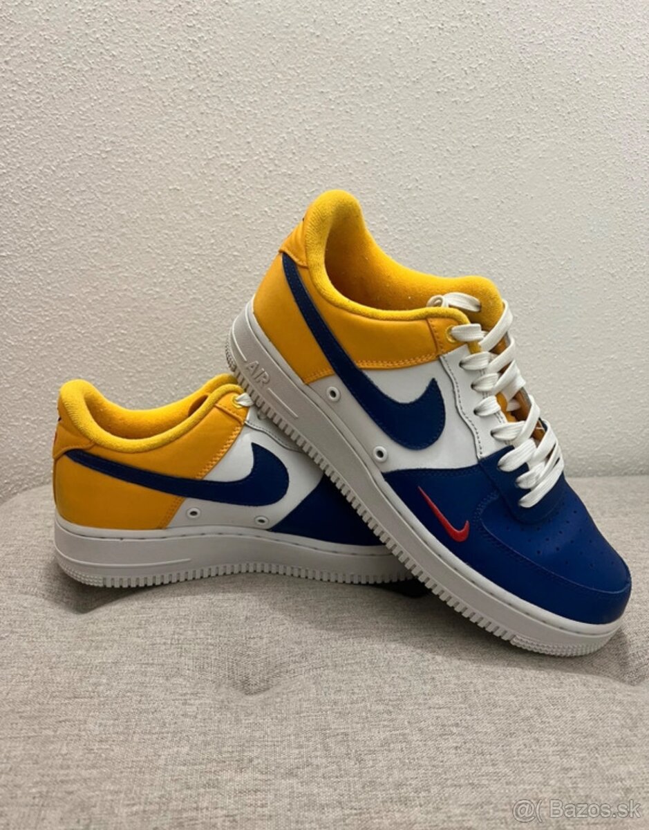 Žlto-modré Nike Air force