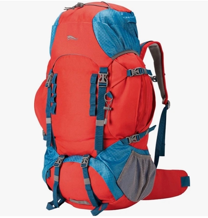 Trekingový batoh Crivit 60 + 10 l – top stav, len 35 €