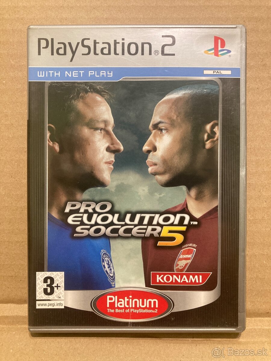 Pro Evolution Soccer 5 (Platinum) - PS2