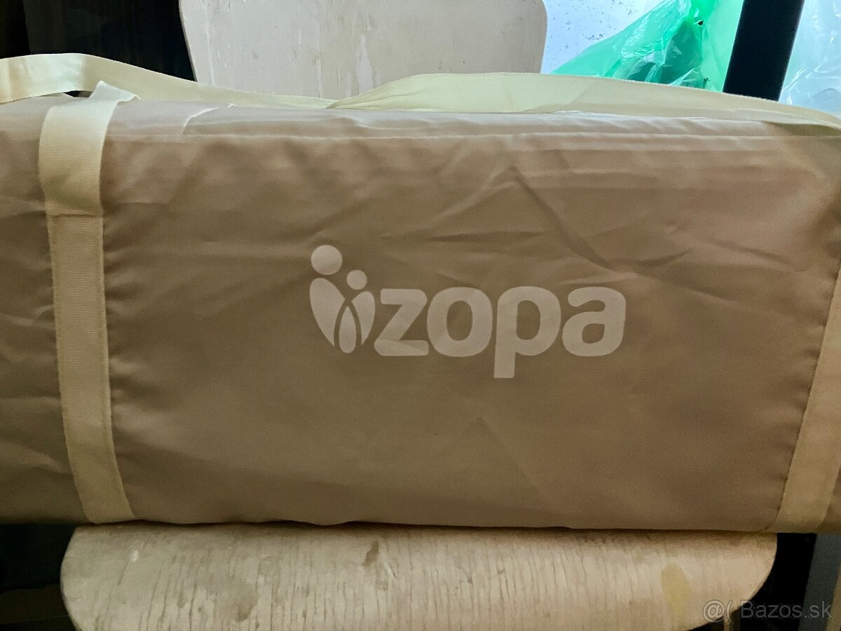 Cestovná skladacia postielka ZOPA Caravan Baby Beige