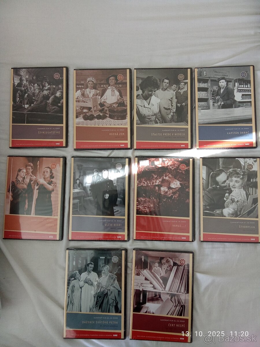 Predám - kolekciu 10 DVD