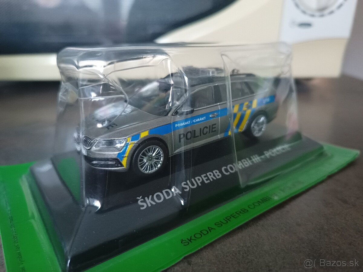 1:43 Škoda Superb III Policie