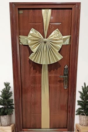 Vianočná veľká mašľa na dvere