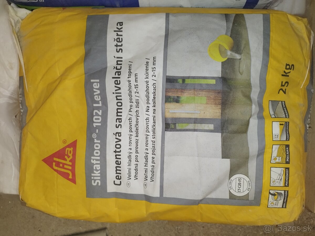 Sikafloor102 level Cementová samonovelizačna stierka
