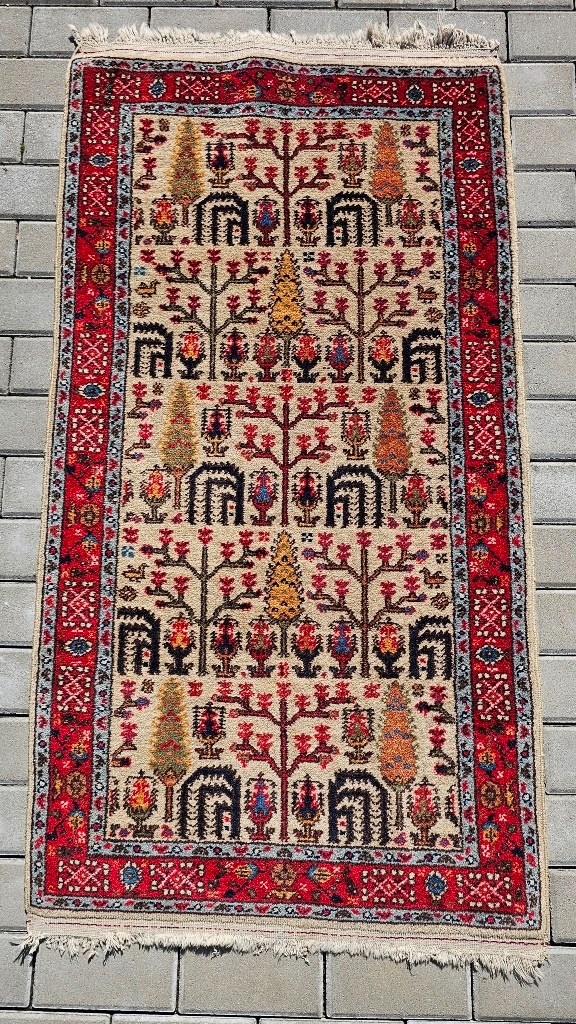 Perzský vlnený koberec Tabriz