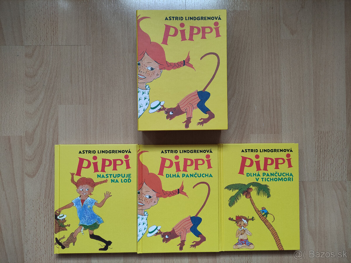 Sada kníh - Pippi dlhá pančucha
