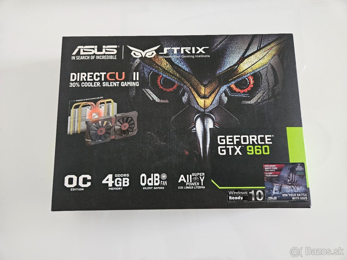 ASUS STRIX-GTX960-DC2OC-4GD5